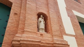 에시하의 성 풀젠시오_photo by P4K1T0_on the facade of the Church of Santa Maria de Gracia in Cartagena_Spain.jpg